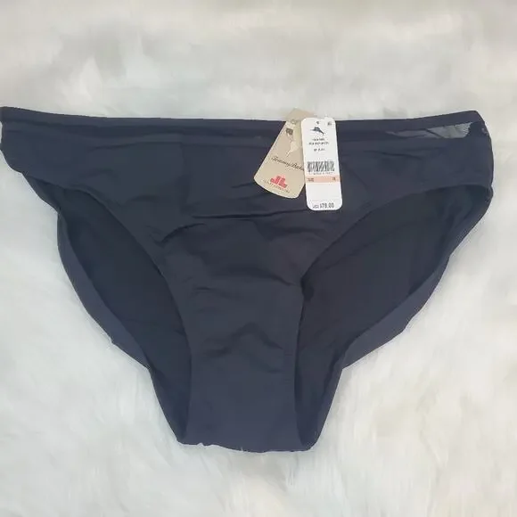 Tommy Bahama 2X Black Mesh Bikini Bottoms NWT - Picture 3 of 9